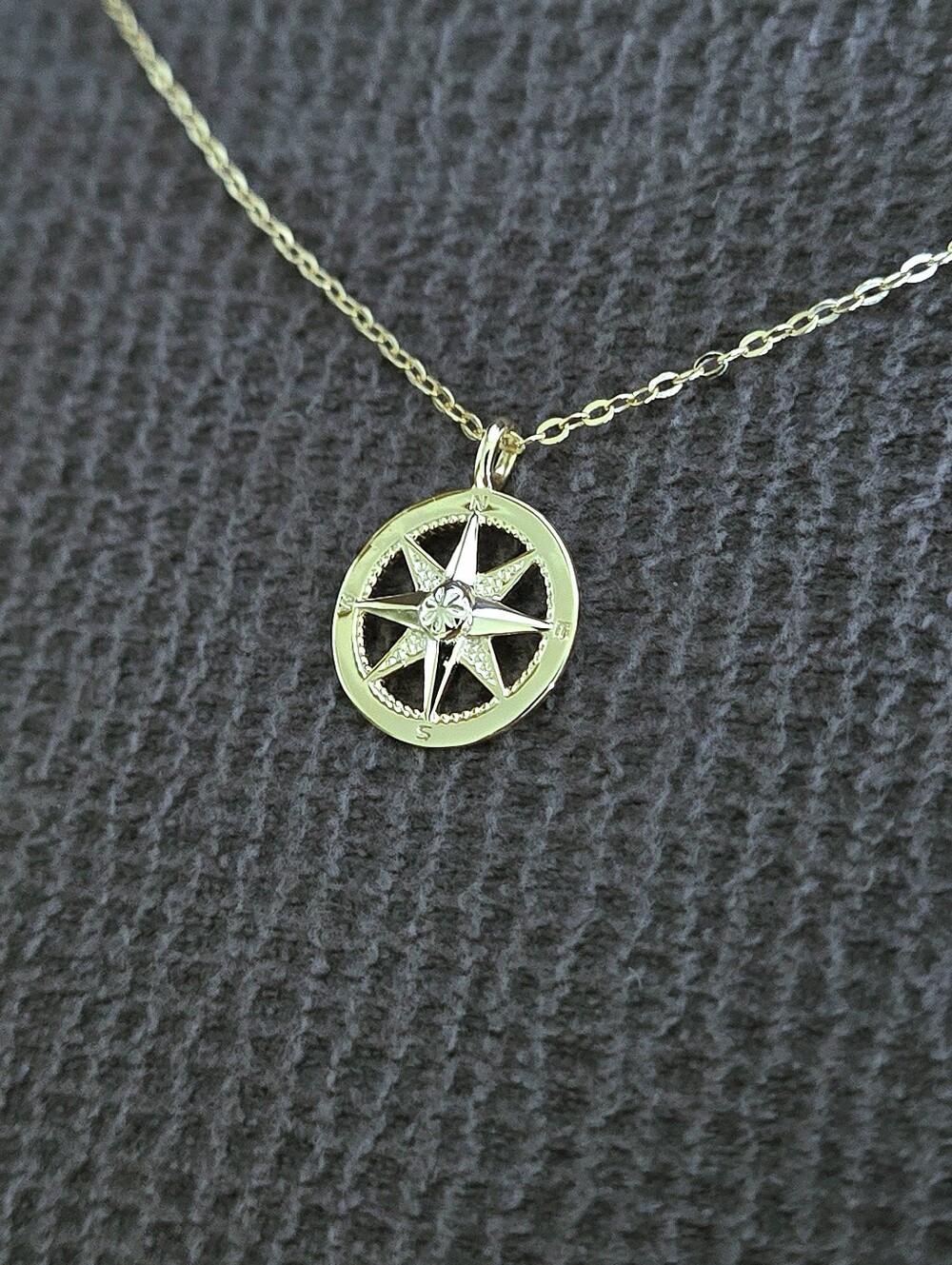 inspired by you "Journey" Compass🧭 Pendant Necklace - NIB - Picture 5 of 16
